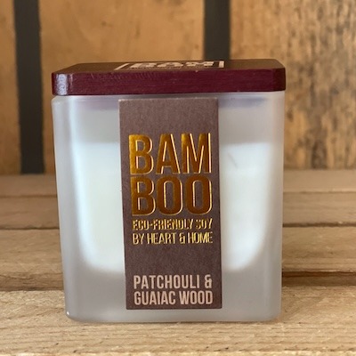 Bamboo patchouli candle
