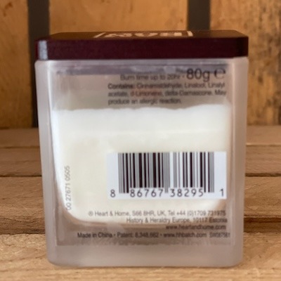 Bamboo Small Jar Candle – Patchouli & Guaiac Wood