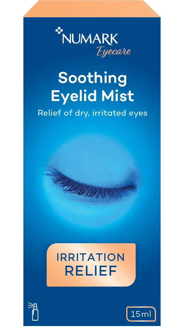 numark soothing eyelid mist