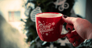 xmas coffee mug