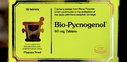 Pharma Nord Pycnogenol supplement for hair loss and skin health UK