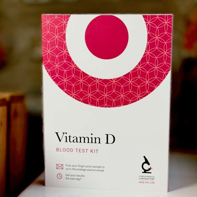 Vitamin D Blood Test Kit – with optional Neath clinic blood draw service