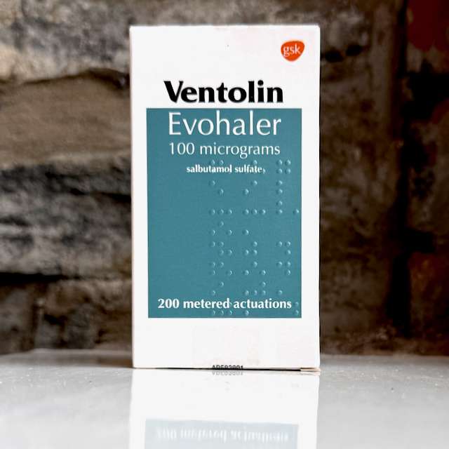 Blue Ventolin Inhaler – Used for Fast Asthma Relief